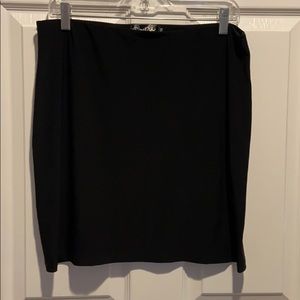 Short skirt elastic waist